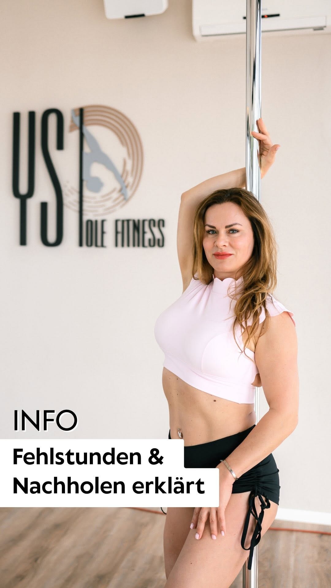 Post 8 by YS Pole Fitness • Pole Dance • Heels • Baden on Instagram (video)