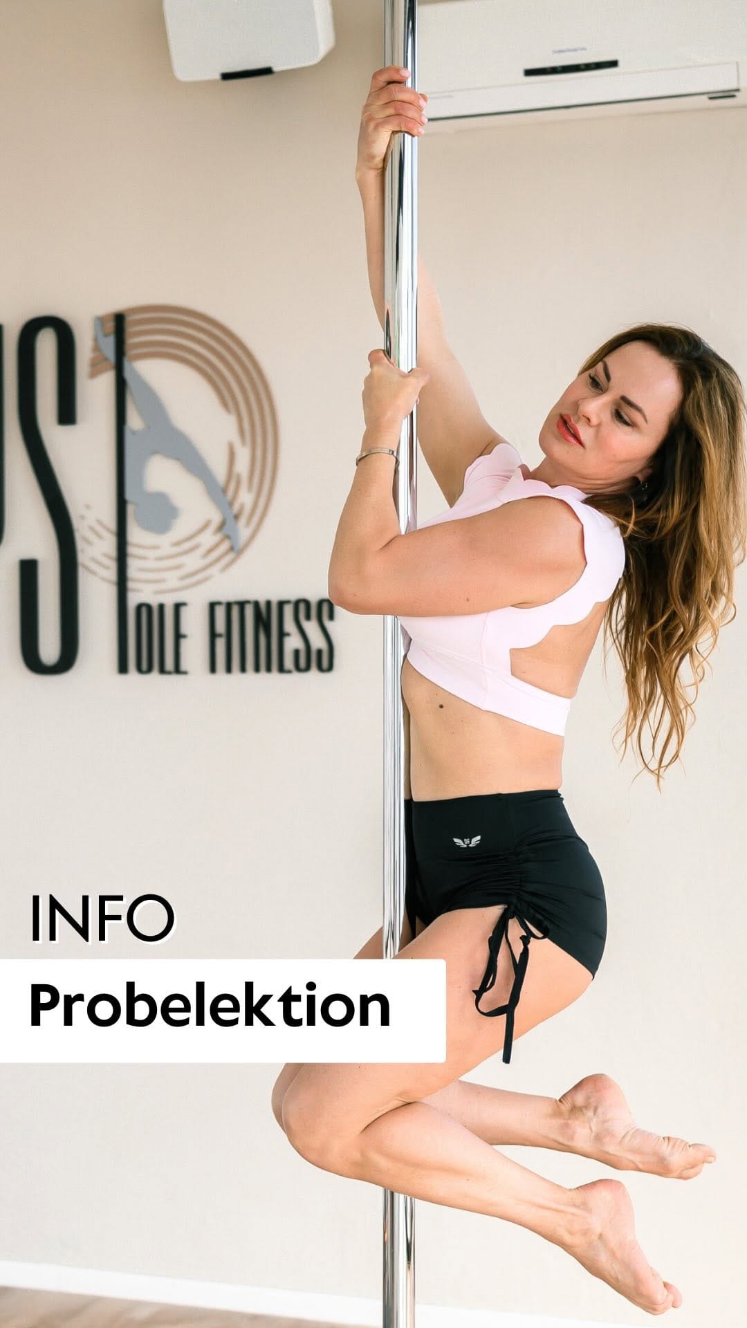 Post 9 by YS Pole Fitness • Pole Dance • Heels • Baden on Instagram (video)