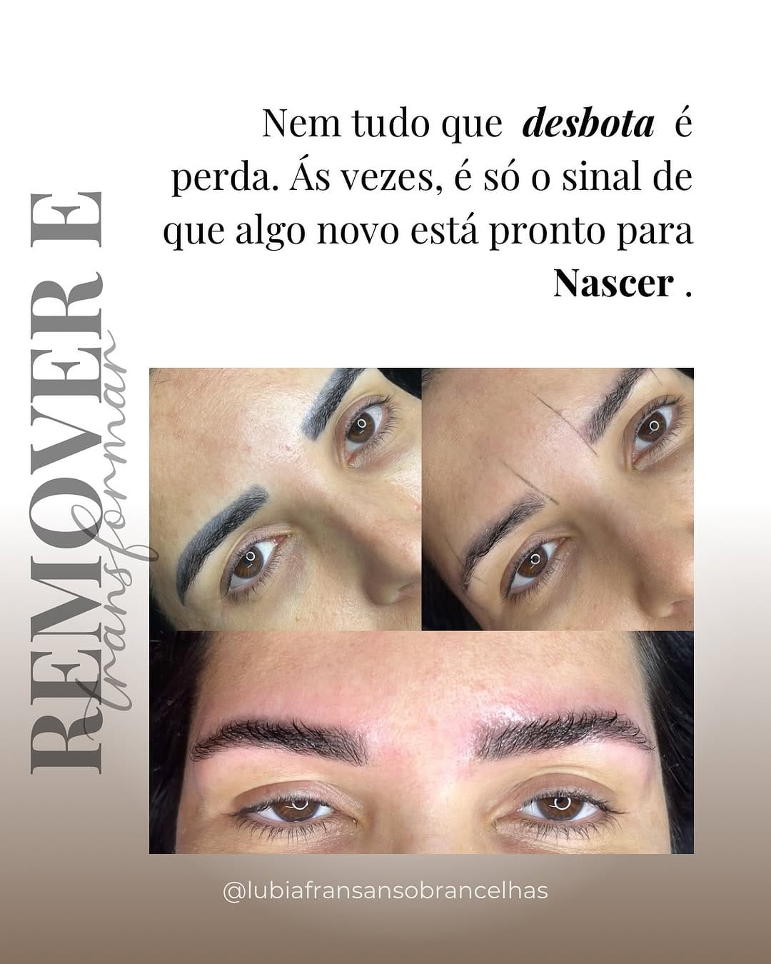 Post 4 by LUBIA FRANSA | SOBRANCELHAS NA SERRA on Instagram (image)