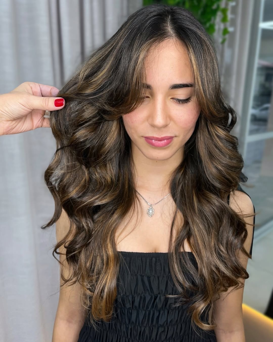 Post 8 by Mechas,corte,alisamento,unha,cílios,epilação. on Instagram (image)