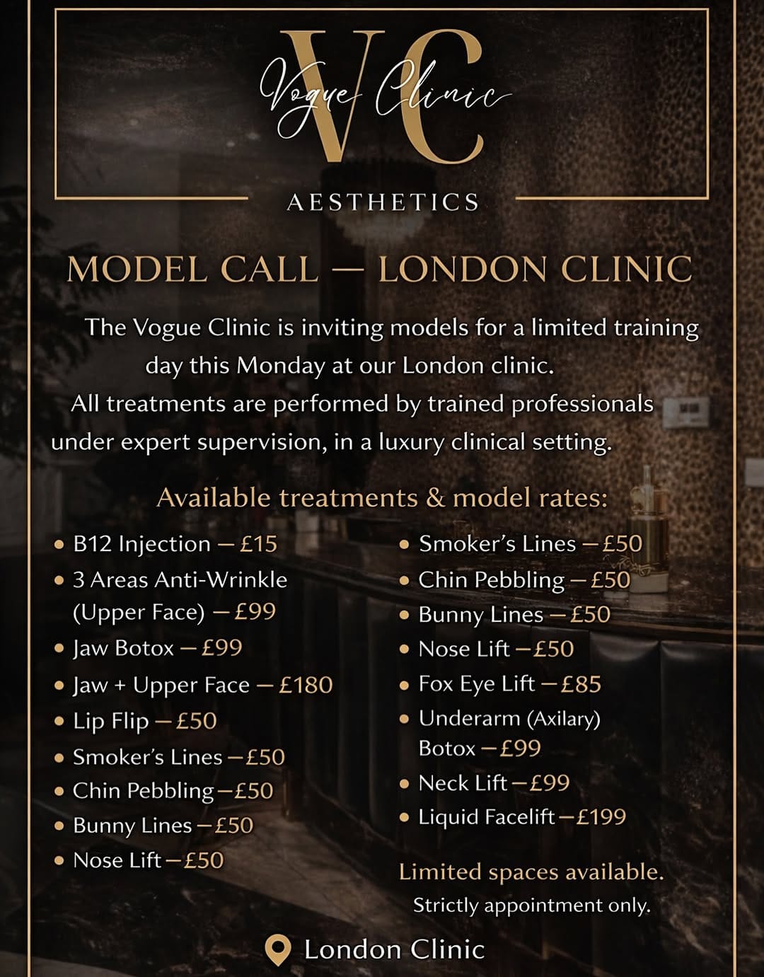 Post 1 by THE VOGUE CLINIC | AESTHETICS | LONDON • ESSEX •HERTS on Instagram (image)