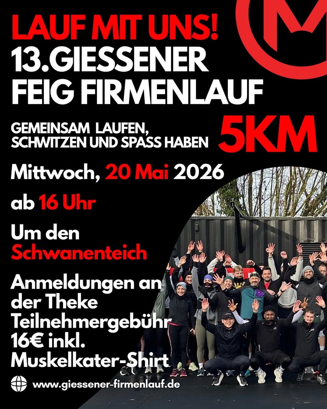 Post 1 by @muskelkatergiessen on Instagram (image)