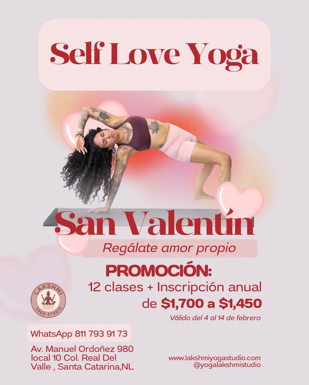 Post 4 by Lakshmi Yoga Studio on Instagram (image)