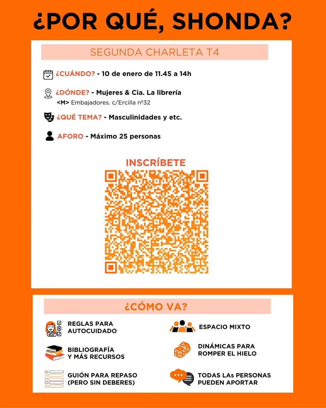 Post 10 by Mujeres & Compañía. LaLibreria on Instagram (image)