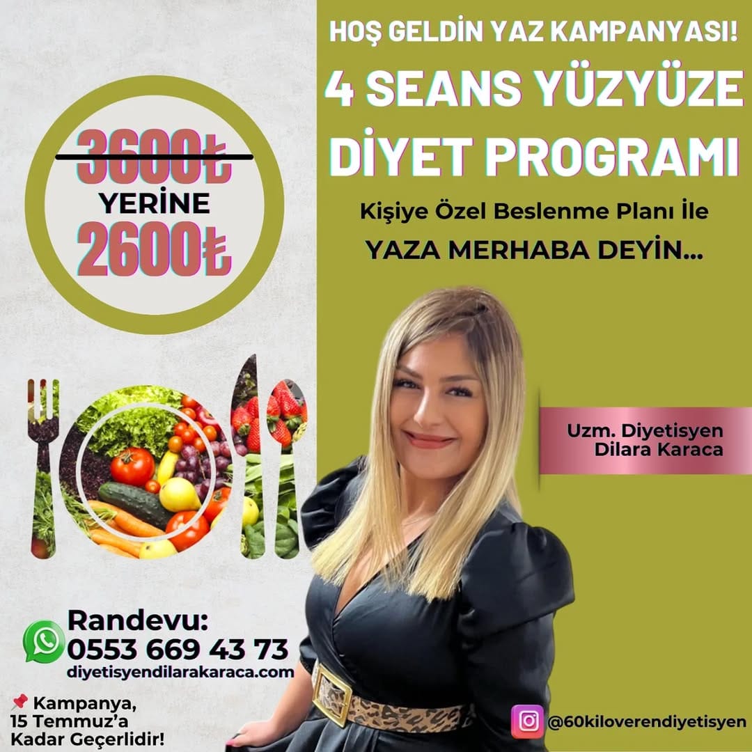 Post 7 by Diyetisyen Dilara Karaca on Instagram (image)