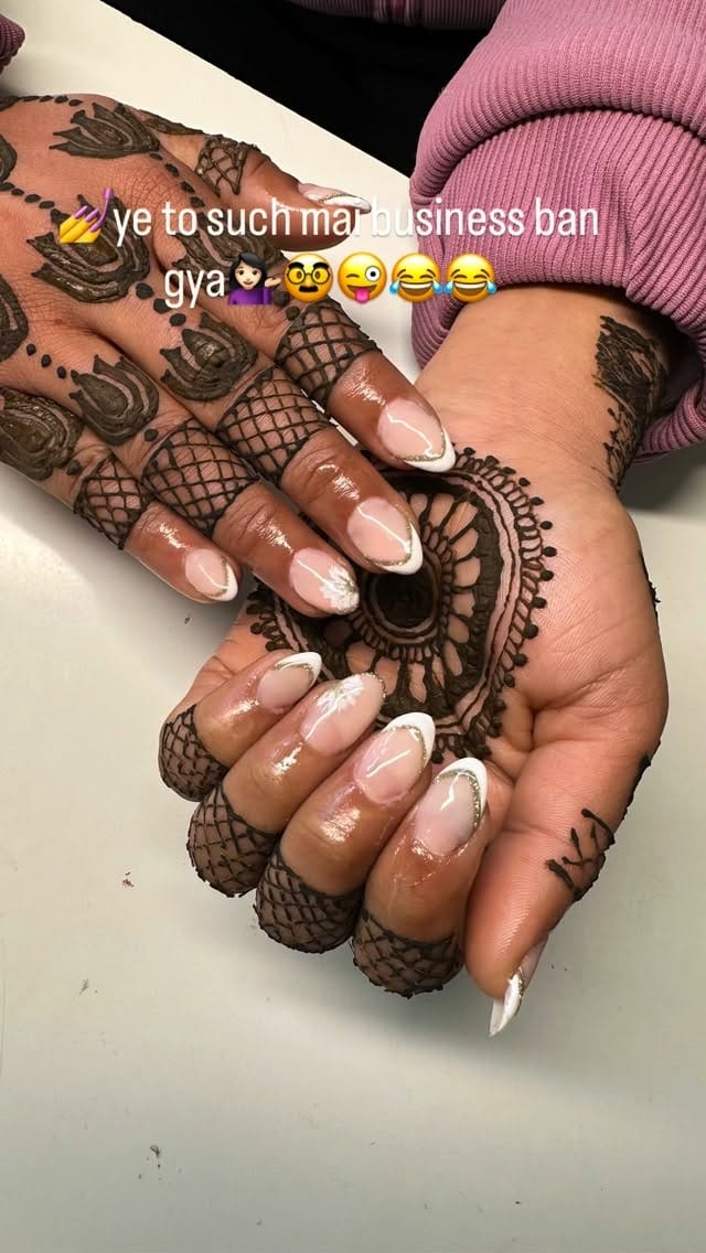 Post 6 by Vineeta🧿/bridal makeup artist on Instagram (video)