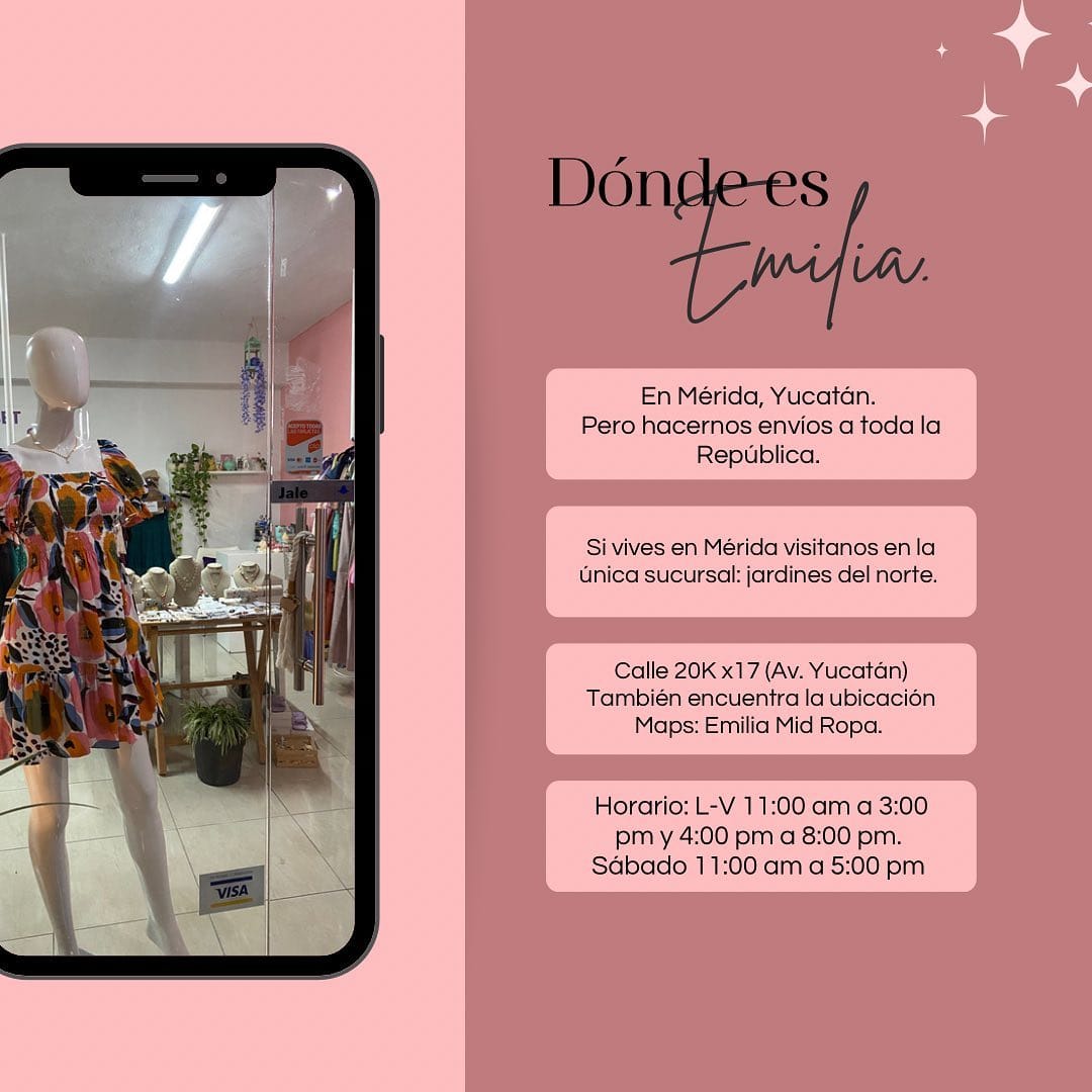 Post 8 by Emilia Boutique on Instagram (image)
