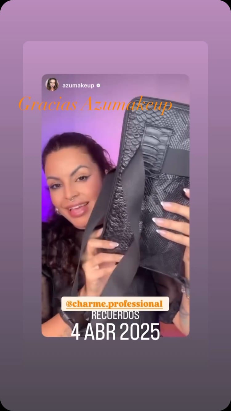 Post 8 by Charme professional make up on Instagram (video)