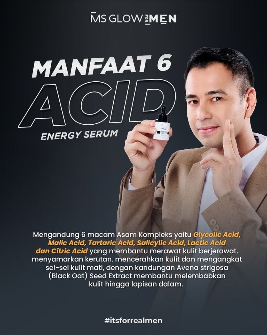 Post 2 by MS GLOW FOR MEN INDONESIA on Instagram (image)