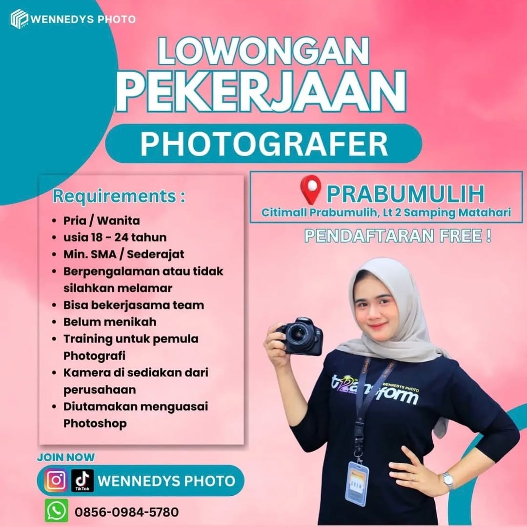 Post 10 by INFOLOKERPRABU.ID on Instagram (image)