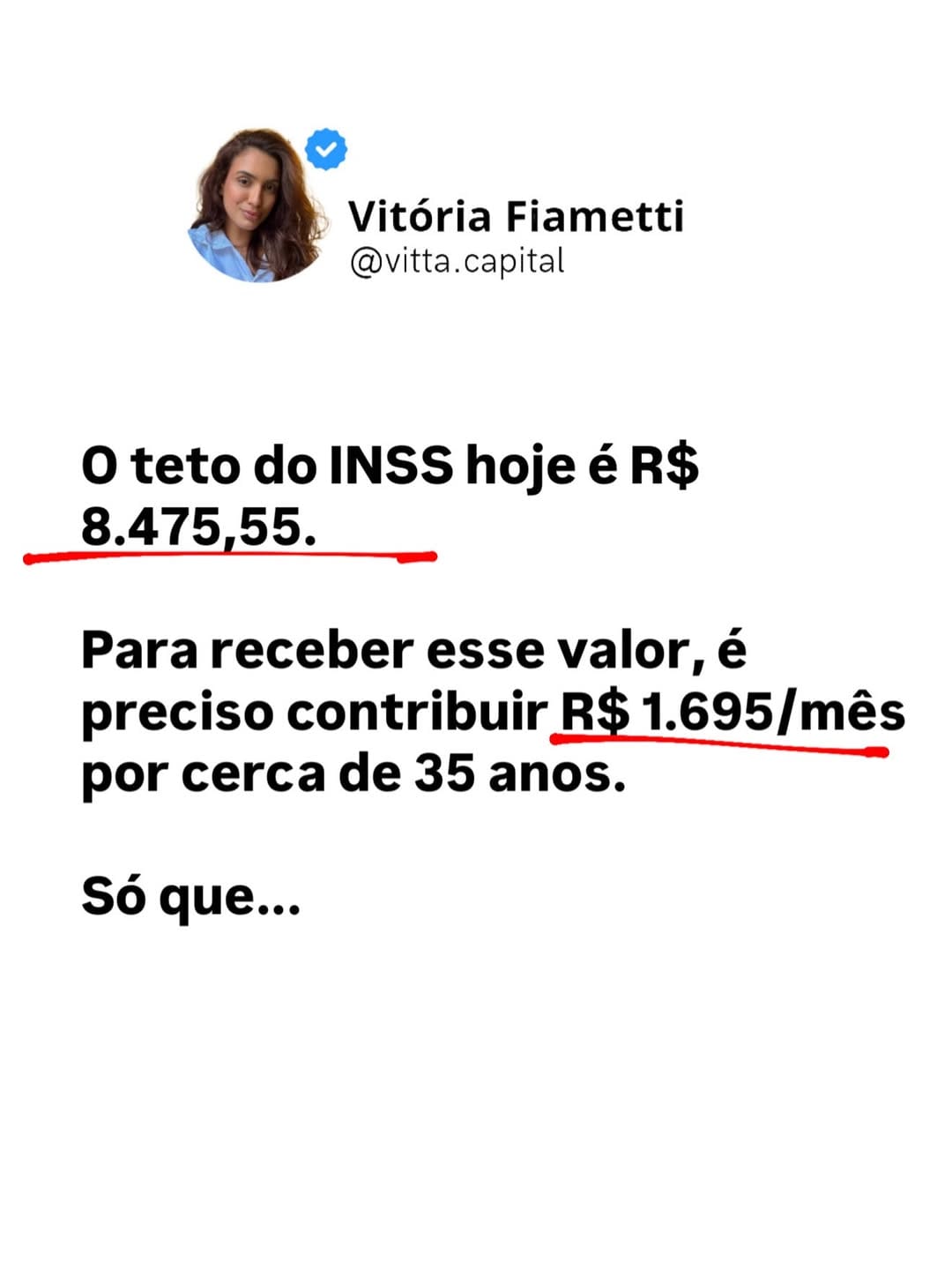 Post 2 by Vitória Fiametti | Consórcio on Instagram (carousel)