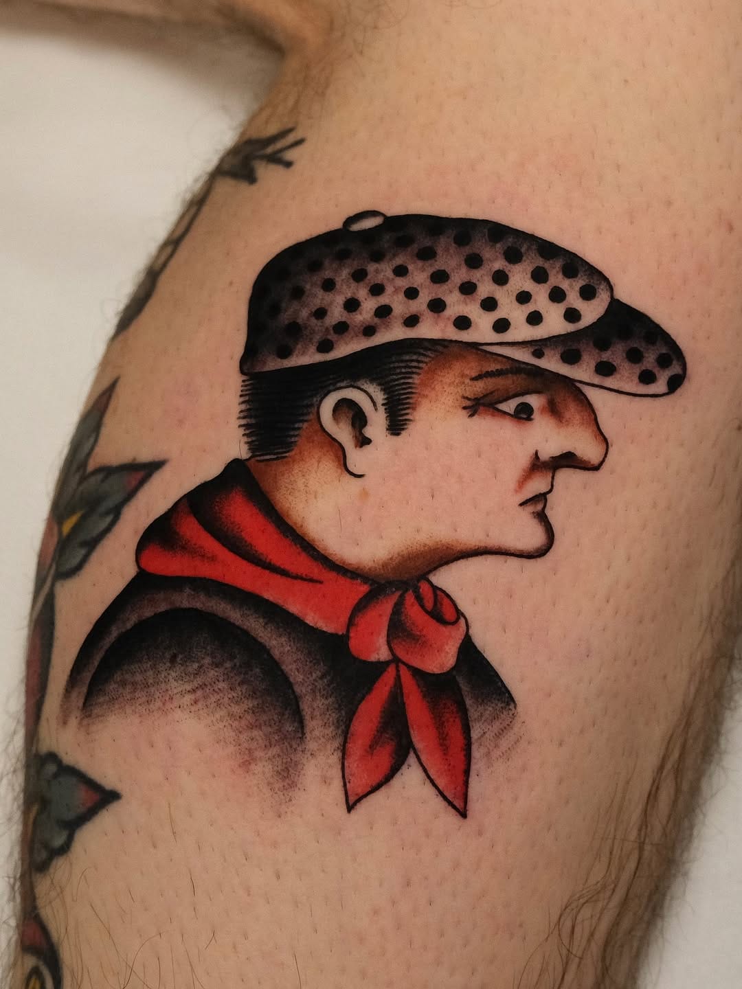Post 3 by Traditional tattooing in Lyon, France on Instagram (carousel)