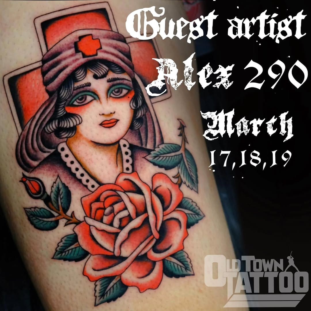 Post 6 by Traditional tattooing in Lyon, France on Instagram (carousel)