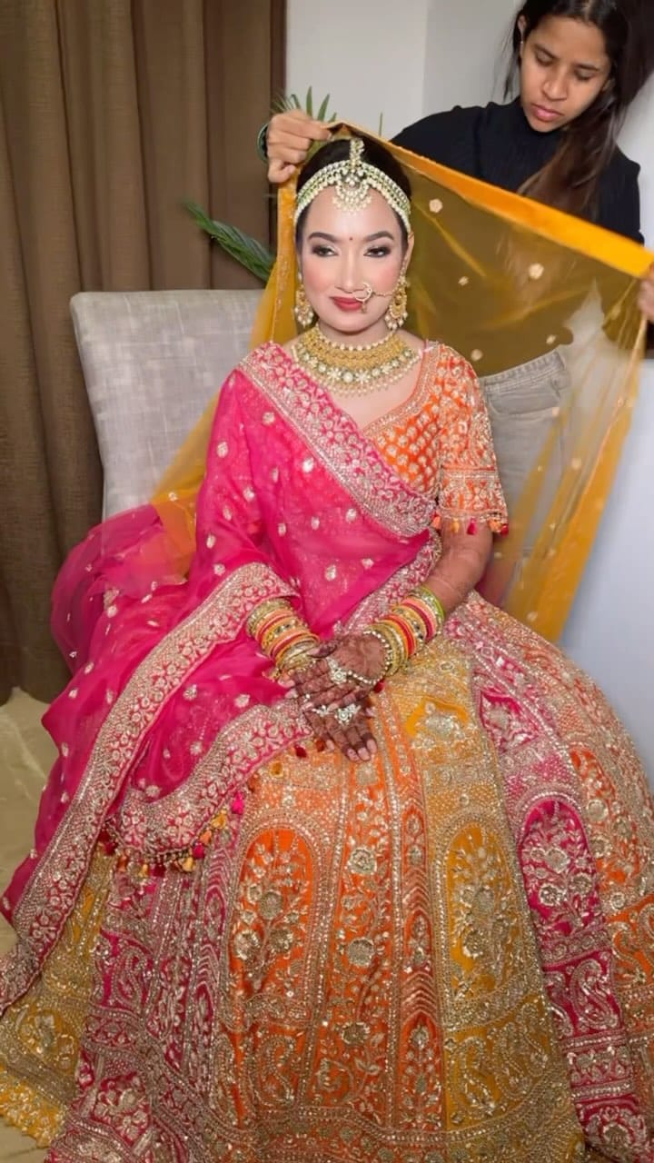Post 5 by Makeup By Shivani Katyal 🧿 on Instagram (video)