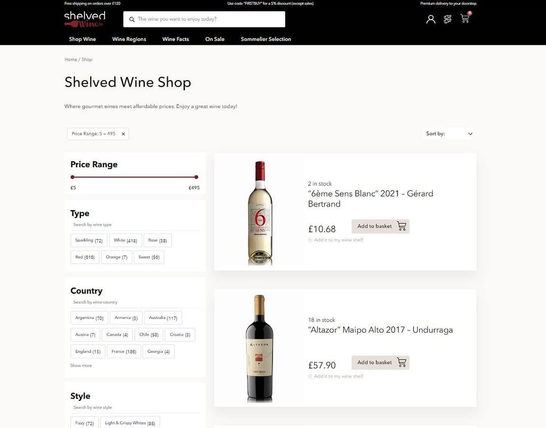 Post 8 by Shelved Wine on Instagram (image)