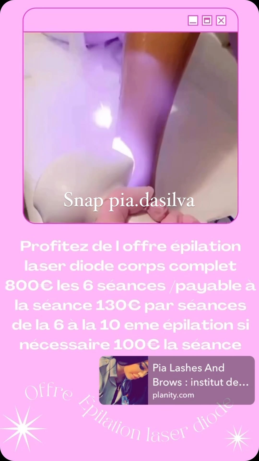 Post 7 by PIA LASHES AND BROWS on Instagram (video)
