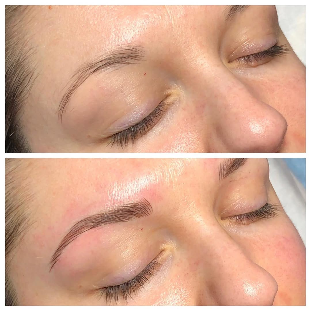 Post 1 by @browboss_microblading on Instagram (image)