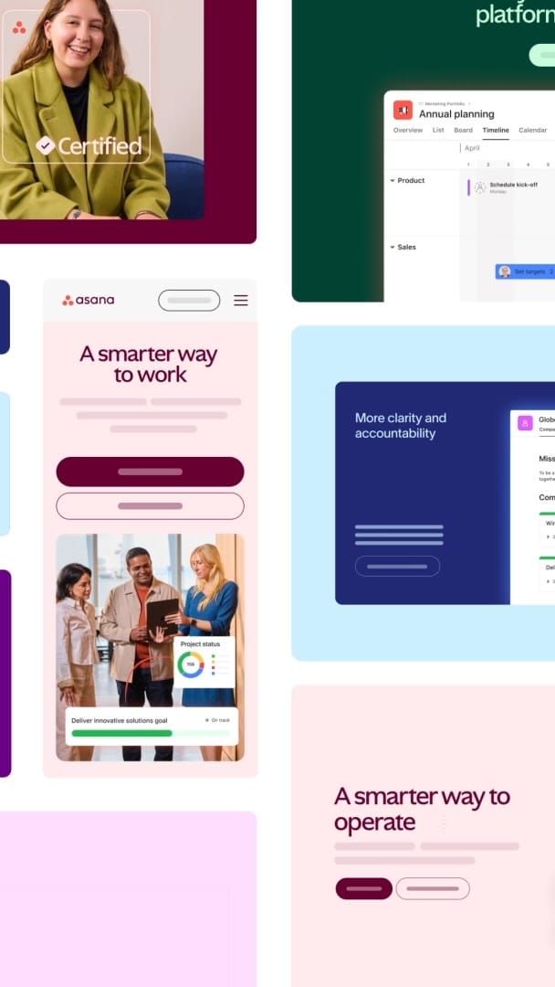 Post 7 by Asana Design Team on Instagram (video)