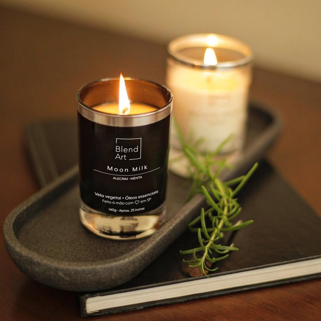Post 5 by Blend • Art | Handmade Candles on Instagram (image)