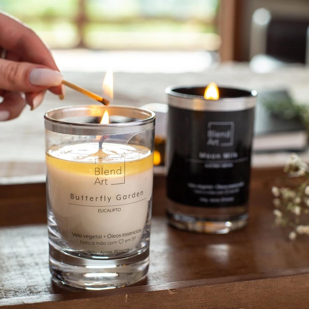Post 1 by Blend • Art | Handmade Candles on Instagram (image)