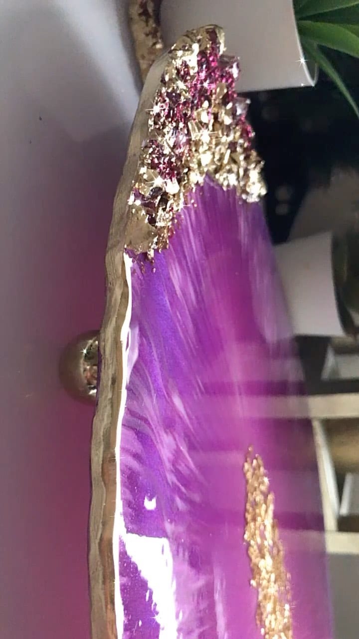 Post 9 by Epoksi sanatı Resin art on Instagram (video)