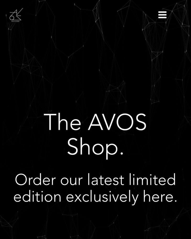 Post 6 by AVOS Vodka® - Est. 2017 on Instagram (image)