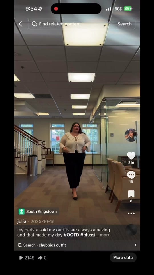 Post 2 by julia on TikTok (video)