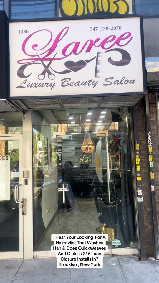 Post 5 by lareeluxurybeautysalon on TikTok (video)