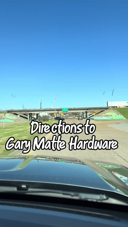 Post 8 by Gary Matte Hardware on TikTok (video)