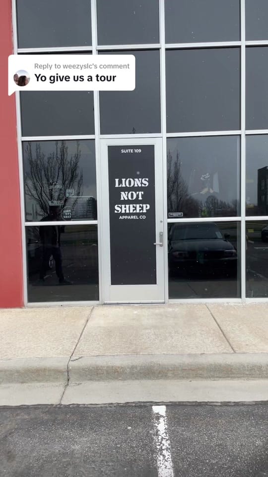 Post 6 by Lions Not Sheep on TikTok (video)