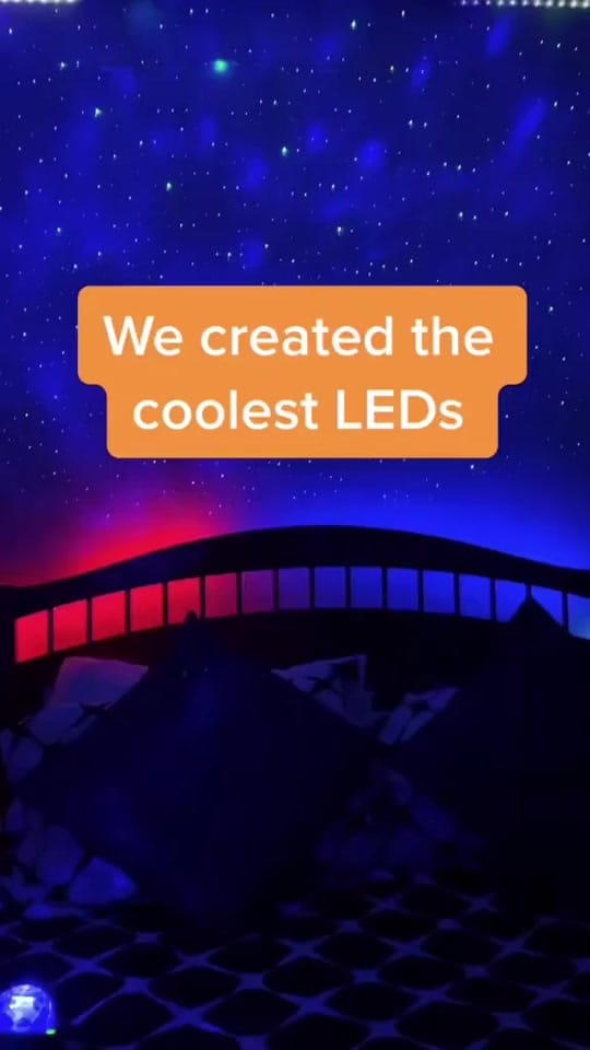Post 2 by LED Lights on TikTok (video)
