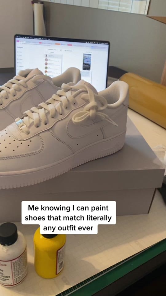 Post 3 by Custom Painted Shoes! on TikTok (video)