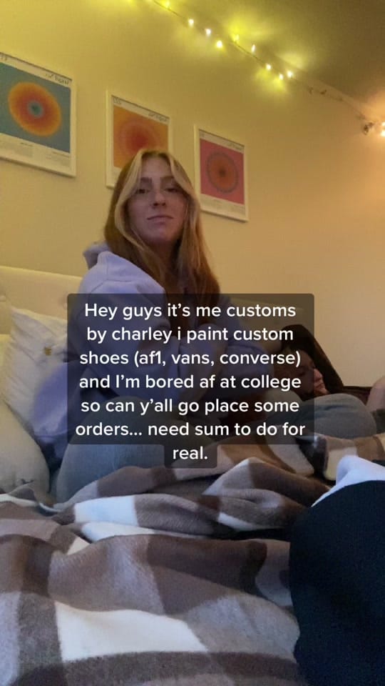 Post 4 by Custom Painted Shoes! on TikTok (video)