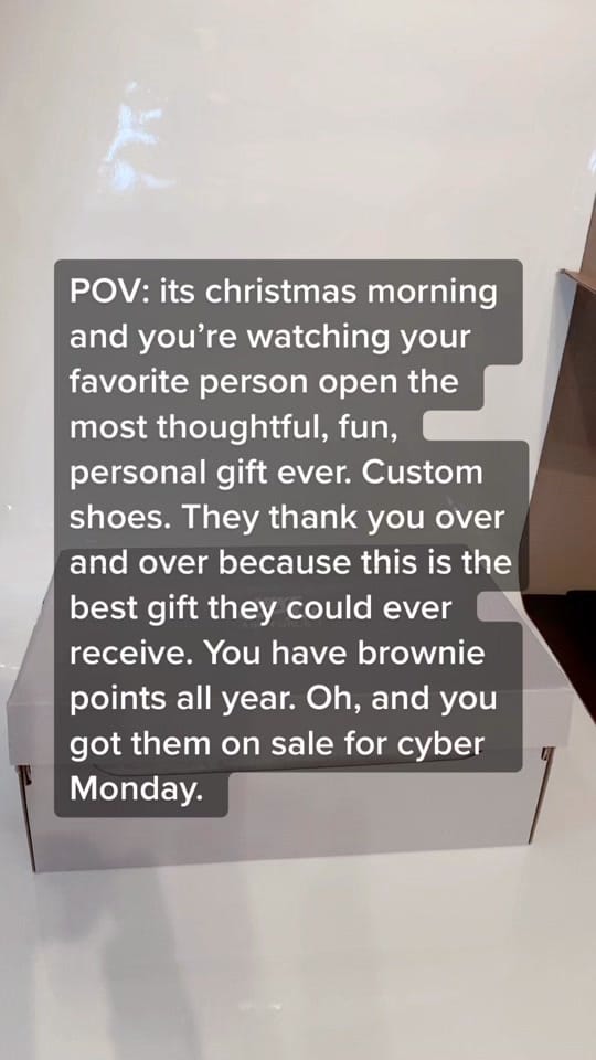 Post 2 by Custom Painted Shoes! on TikTok (video)