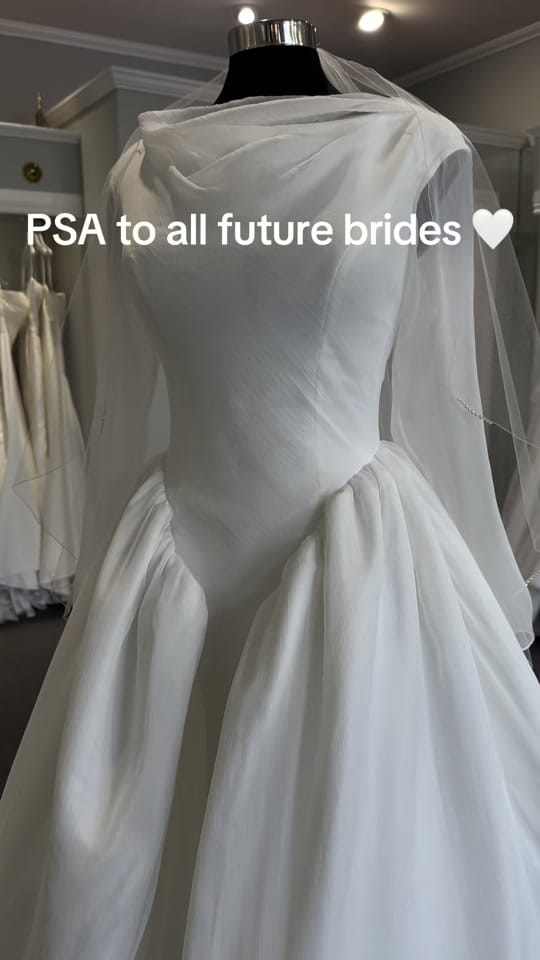 Post 4 by The Brides’ Shop on TikTok (video)