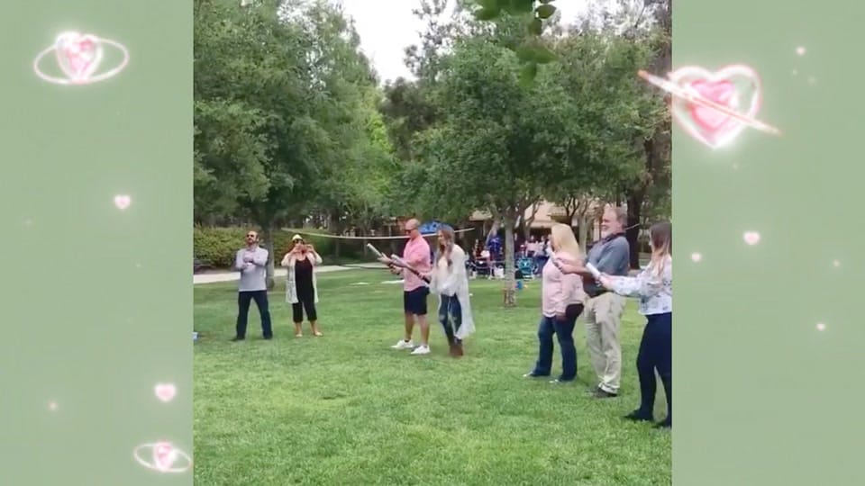 Post 4 by Gender reveal party on TikTok (video)
