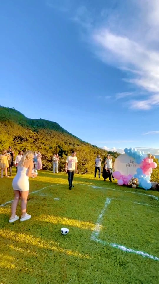 Post 10 by Gender reveal party on TikTok (video)