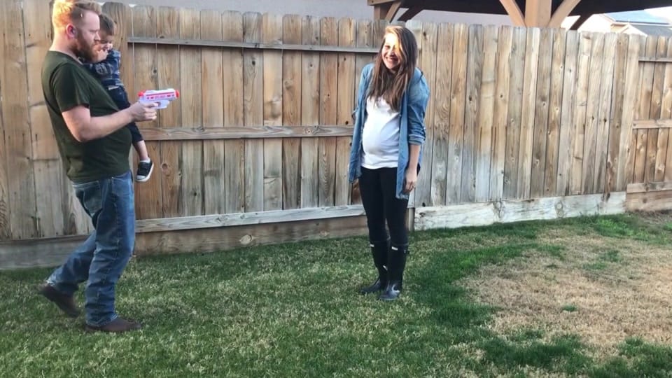 Post 2 by Gender reveal party on TikTok (video)