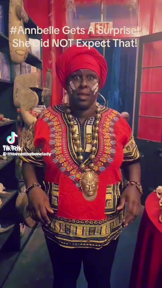 Post 3 by The Voodoo Bone Lady on TikTok (video)