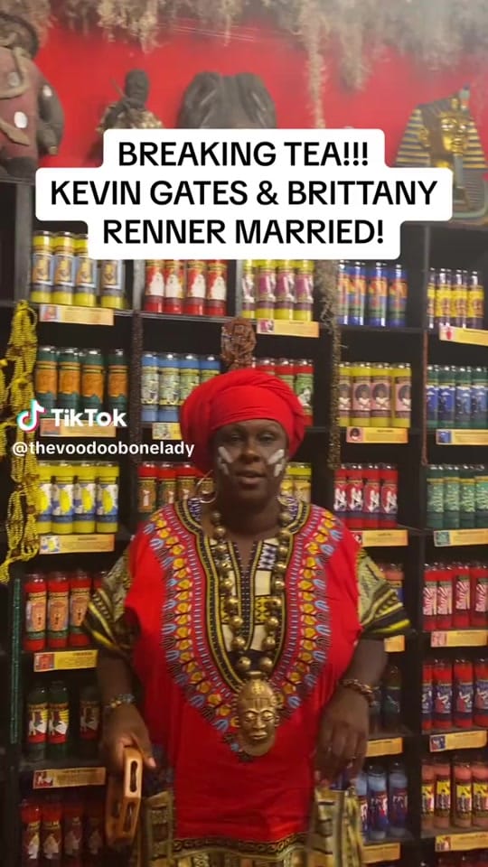 Post 2 by The Voodoo Bone Lady on TikTok (video)