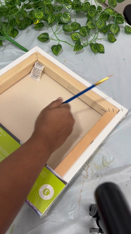 Post 6 by Vandana Mehta | oil painter on TikTok (video)