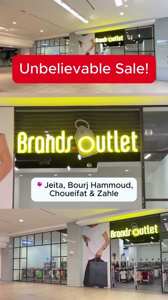 Post 7 by BrandsOutletLebanon on TikTok (video)