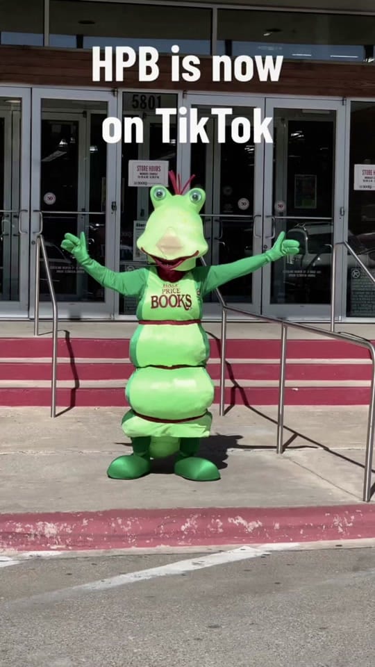 Post 10 by Half Price Books on TikTok (video)