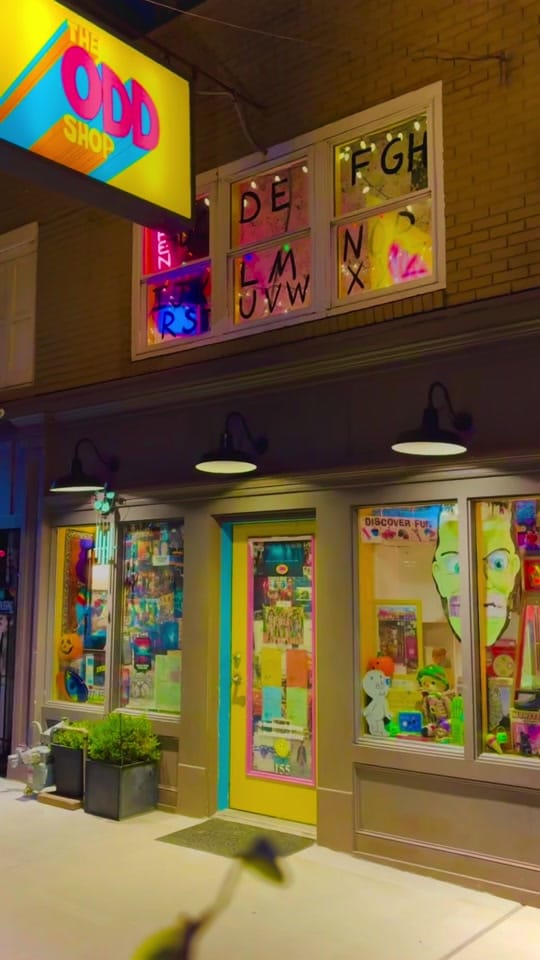 Post 1 by The Odd Shop - Vintage on TikTok (video)