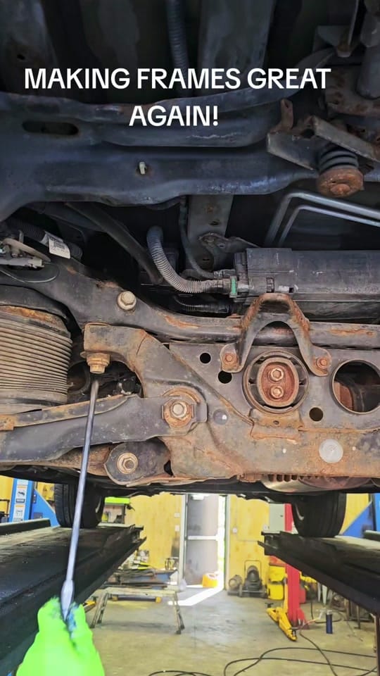 Post 8 by Rust Crusher Undercoating on TikTok (video)