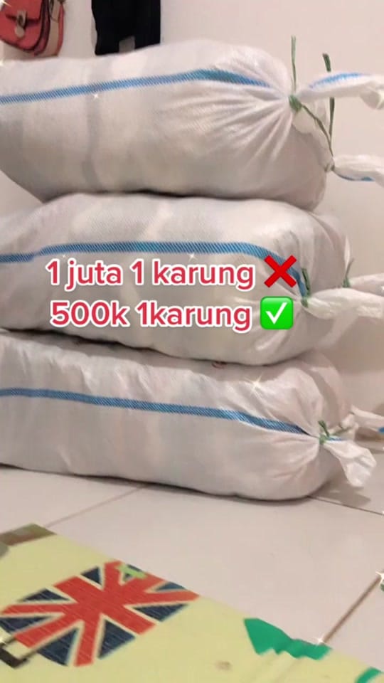 Post 9 by Supplier Termurah✅ 500/karung on TikTok (video)