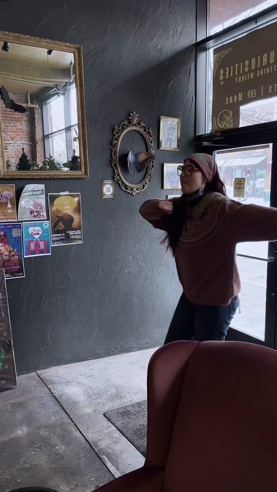 Post 1 by Cronk Art & Curiosities on TikTok (video)