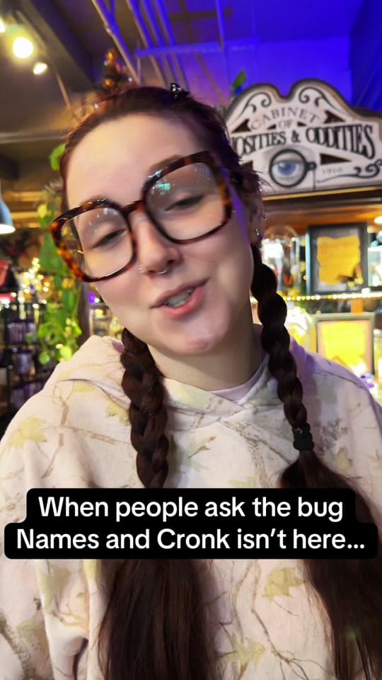 Post 2 by Cronk Art & Curiosities on TikTok (video)