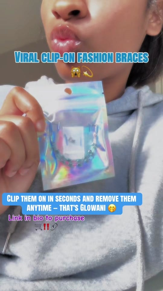 Post 5 by Glowani | clip-on braces guru on TikTok (video)