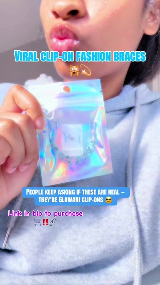 Post 6 by Glowani | clip-on braces guru on TikTok (video)